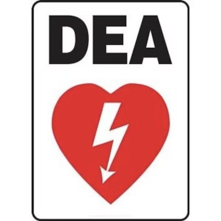 Accuform SAFETY SIGN AED GRAPHIC 14 in X 10 in FRMFSD562VA